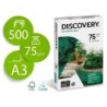 Papel fotocopiadora discovery din a3 75 gramos papel multiuso ink-jet y laserpaquete de 500 hojas