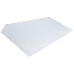 Cartulina extra blanca 650 gr 51x65 cm unidad