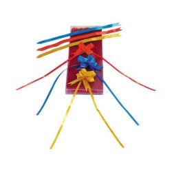 Cinta para hacer lazos rojo 13 mm automatico unidad