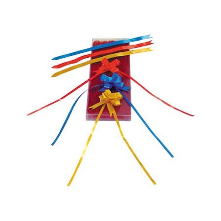 Cinta para hacer lazos rojo 13 mm automatico unidad