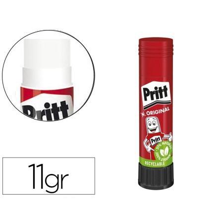 Pegamento pritt en barra 11 gr unidad