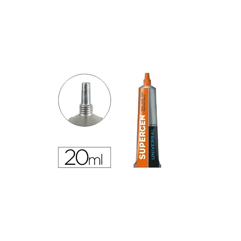 Pegamento supergen universal transparente 20 ml unidad Pegamento supergen universal transparente 20 ml unidad