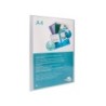 Carpeta liderpapel dossier dos bolsas canguro 45684 polipropileno din a4 transparente
