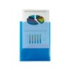 Carpeta liderpapel dossier dos bolsas canguro 45682 polipropileno din a4 azul