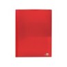 Carpeta liderpapel dossier dos bolsas canguro 45680 polipropileno din a4 roja