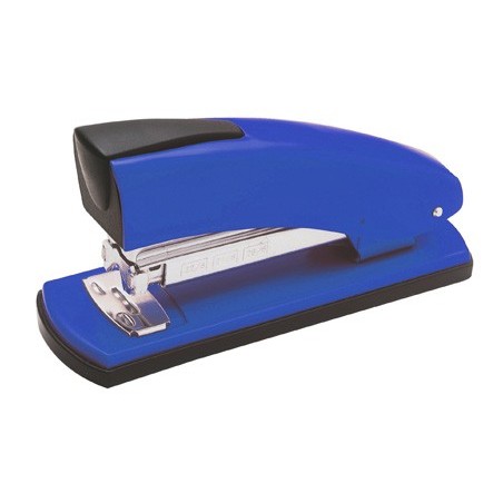 Grapadora petrus 2001p color azul capacidad 20 hojas