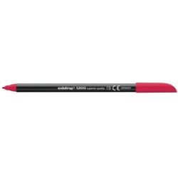 Rotulador edding punta fibra 1200 carmin n. 19 punta redonda 0.5 mm
