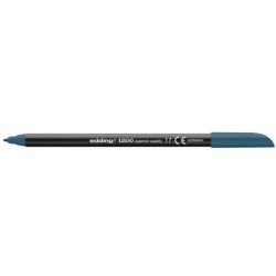 Rotulador edding punta fibra 1200 azul acero n.17 punta redonda 0.5 mm