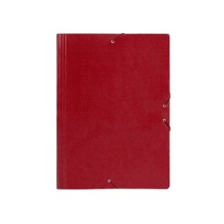 Carpeta planos liderpapel a2 carton gofrado n 12 rojo