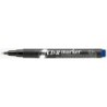 Rotulador artline para cd punta de fibra permanente ek-883 azul -punta redonda 0.5 mm