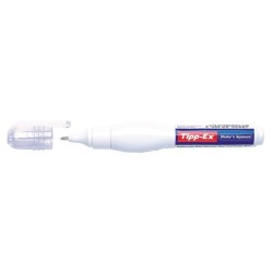 Corrector tipp-ex lapiz shake'n squeeze con punta metalica 8 ml