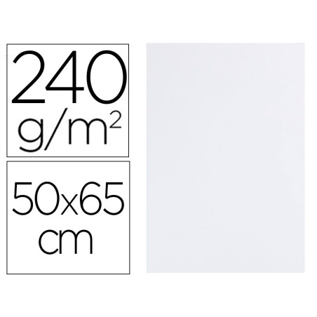 Cartulina liderpapel 50x65 cm 240g/m2 blanco