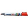 Rotulador artline marcador permanente 107 rojo punta redonda