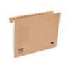 Carpeta colgante liderpapel folio prolongado kraft