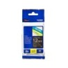 Cinta brother tze335 negro-blanco 12mm longitud 8mts