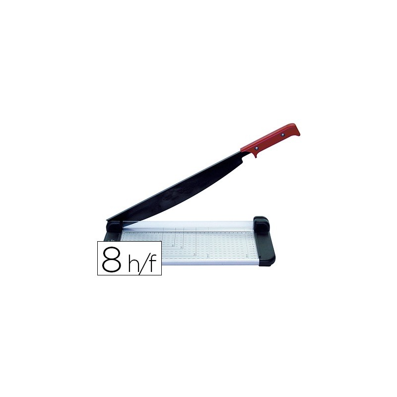 Cizalla mr metalica 6432 de palanca de 32 cm con base de aluminio