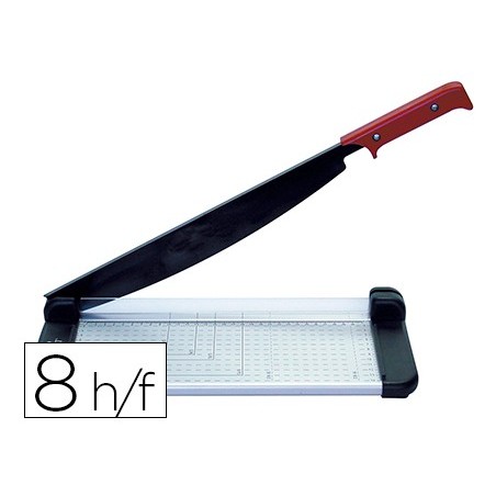 Cizalla mr metalica 6432 de palanca de 32 cm con base de aluminio