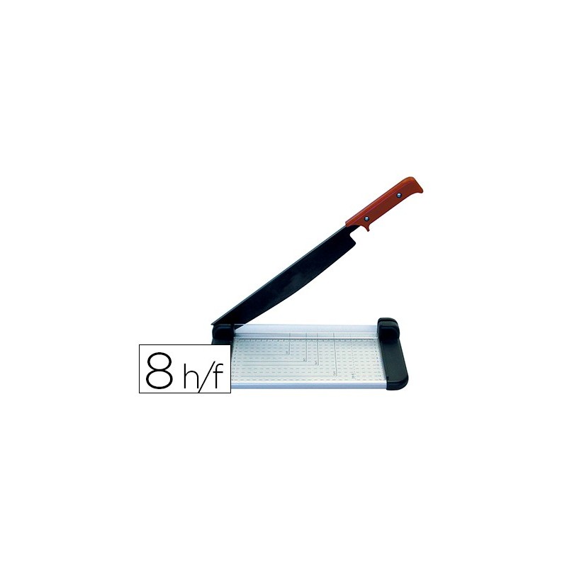 Cizalla mr metalica 6426 de palanca de 26 cm con base de aluminio