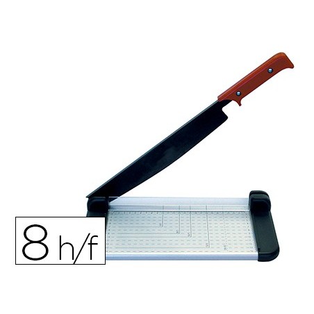 Cizalla mr metalica 6426 de palanca de 26 cm con base de aluminio