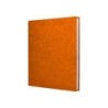 Carpeta de 4 anillas 25mm mixtas liderpapel folio carton forrado paper coat naranja