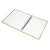 Carpeta de 4 anillas 25mm mixtas liderpapel folio cartonforrado paper coat verde frosty