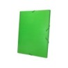 Carpeta clasificadora liderpapel 12 departamentos folio prolongado carton forrado verde claro