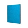 Carpeta de 4 anillas 25mm mixtas liderpapel folio carton forrado paper coat celeste