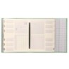 Carpeta clasificadora liderpapel 12 departamentos folio prolongado carton forrado verde claro