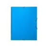 Carpeta clasificadora liderpapel 12 departamentos folio prolongado carton forrado celeste