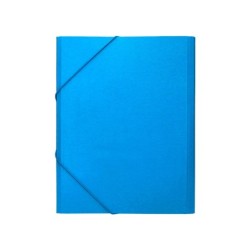 Carpeta clasificadora liderpapel 12 departamentos folio prolongado carton forrado celeste