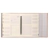 Carpeta clasificadora liderpapel 12 departamentos folio prolongado carton forrado naranja