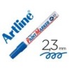 Rotulador artline marcador permanente ek-400 xf azul -punta redonda 2.3 mm -metal caucho y plastico