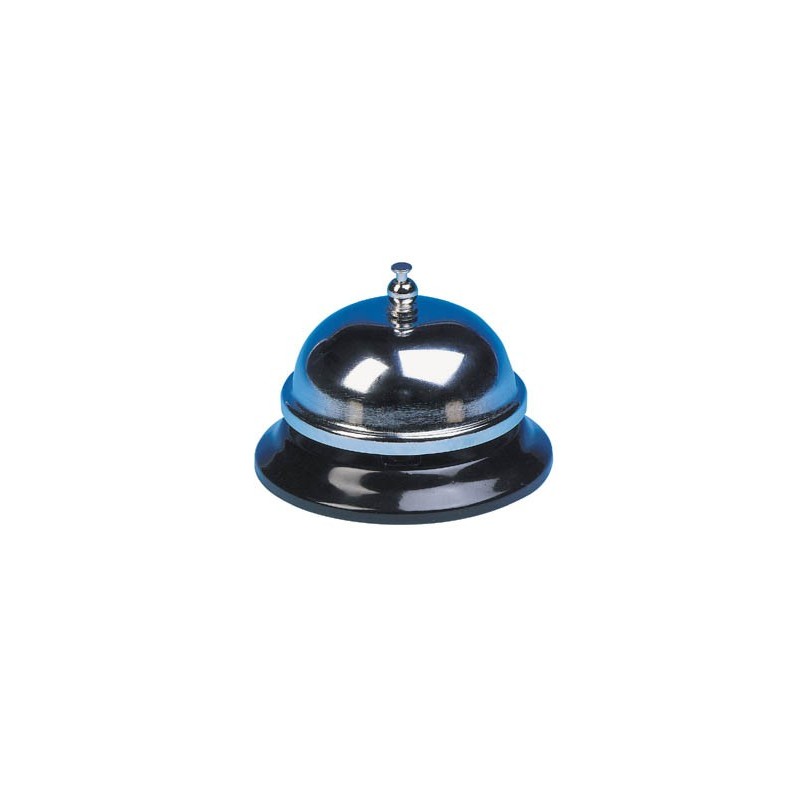 Timbre recepcion q-connect metalico 85x55 mm