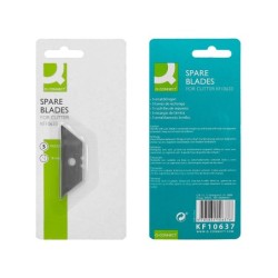 Repuesto cuter q-connect ancho para modelos kf10633/kf14624 cuchilla 18 mm blister 5 unidades