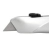 Cuter q-connect metalico ancho retractil con mecanismo de bloqueo cuchilla 18 mm xd-53 blister 1 unidad