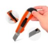 Cuter q-connect plastico ancho retractil cuchilla 18 mm xd-38 blister 1 unidad