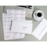 Etiqueta adhesiva q-connect kf01583 tamaño 66x46,6 mm fotocopiadora laser ink-jet caja con 100 hojas din a4
