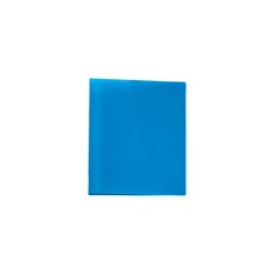 Carpeta liderpapel 4 anillas 25 mm mixtas 43432 polipropileno din a4 azul translucido