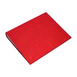 Carpeta de 4 anillas 40mm mixtas liderpapel folio carton forrado paper coat roja