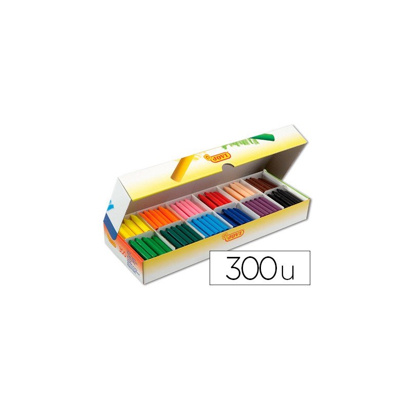 Lapices cera jovicolor caja con 300 unidades colores surtidos Lapices cera jovicolor caja con 300 unidades colores surtidos