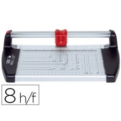 Cizalla mr metalica 6726 de rodillo de 26 cm con base de aluminio