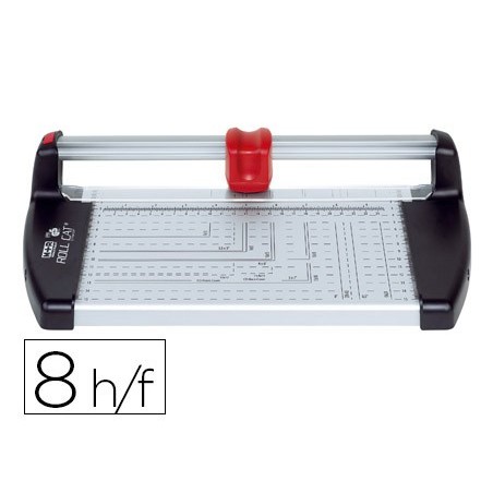 Cizalla mr metalica 6726 de rodillo de 26 cm con base de aluminio