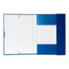 Carpeta proyectos liderpapel folio lomo 30mm carton forradoazul