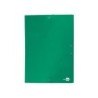 Carpeta proyectos liderpapel folio lomo 30mm carton forrado verde