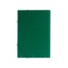 Carpeta proyectos liderpapel folio lomo 30mm carton forrado verde