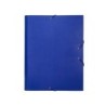 Carpeta clasificadora liderpapel 12 departamentos folio prolongado carton forrado azul