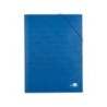 Carpeta clasificadora liderpapel 12 departamentos folio prolongado carton forrado azul