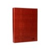 Carpeta de 4 anillas 40mm mixtas liderpapel folio carton cuero forrado compresor plastico