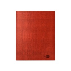 Carpeta de 2 anillas 40mm mixtas liderpapel folio carton cuero forrado compresor plastico