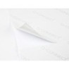 Etiqueta adhesiva q-connect kf10638 tamaño 52,5x21,2 mm fotocopiadora laser ink-jet caja con 100 hojas din a4